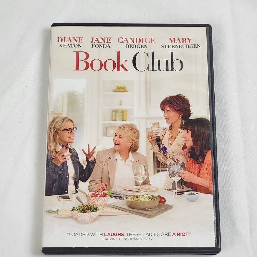 Book Club DVD (2018) Diane Keaton, Jane Fonda